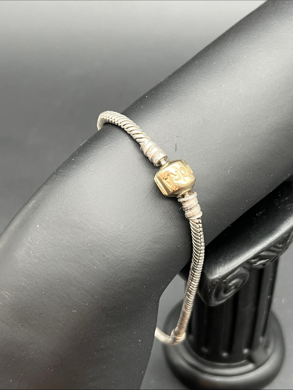 Pandora 14kt gold clasp bracelet